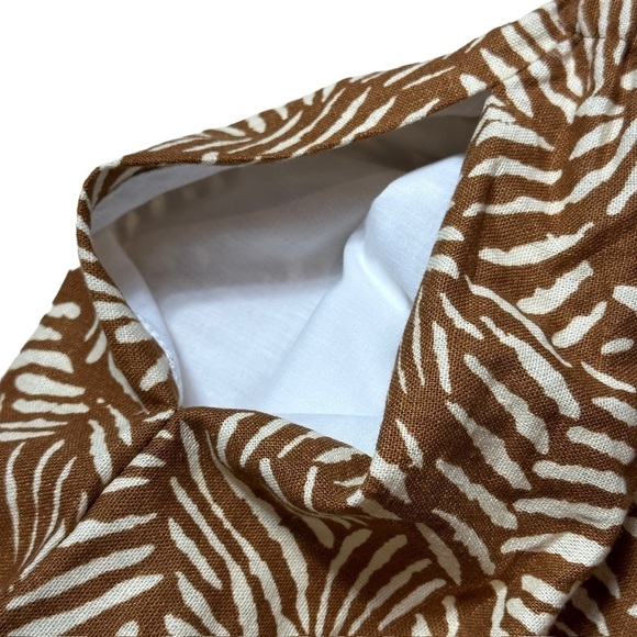 House of Harlow 1960 Brown Animal Print Mini Dress | U.S. Woman’s XSmall - Picture 6 of 9